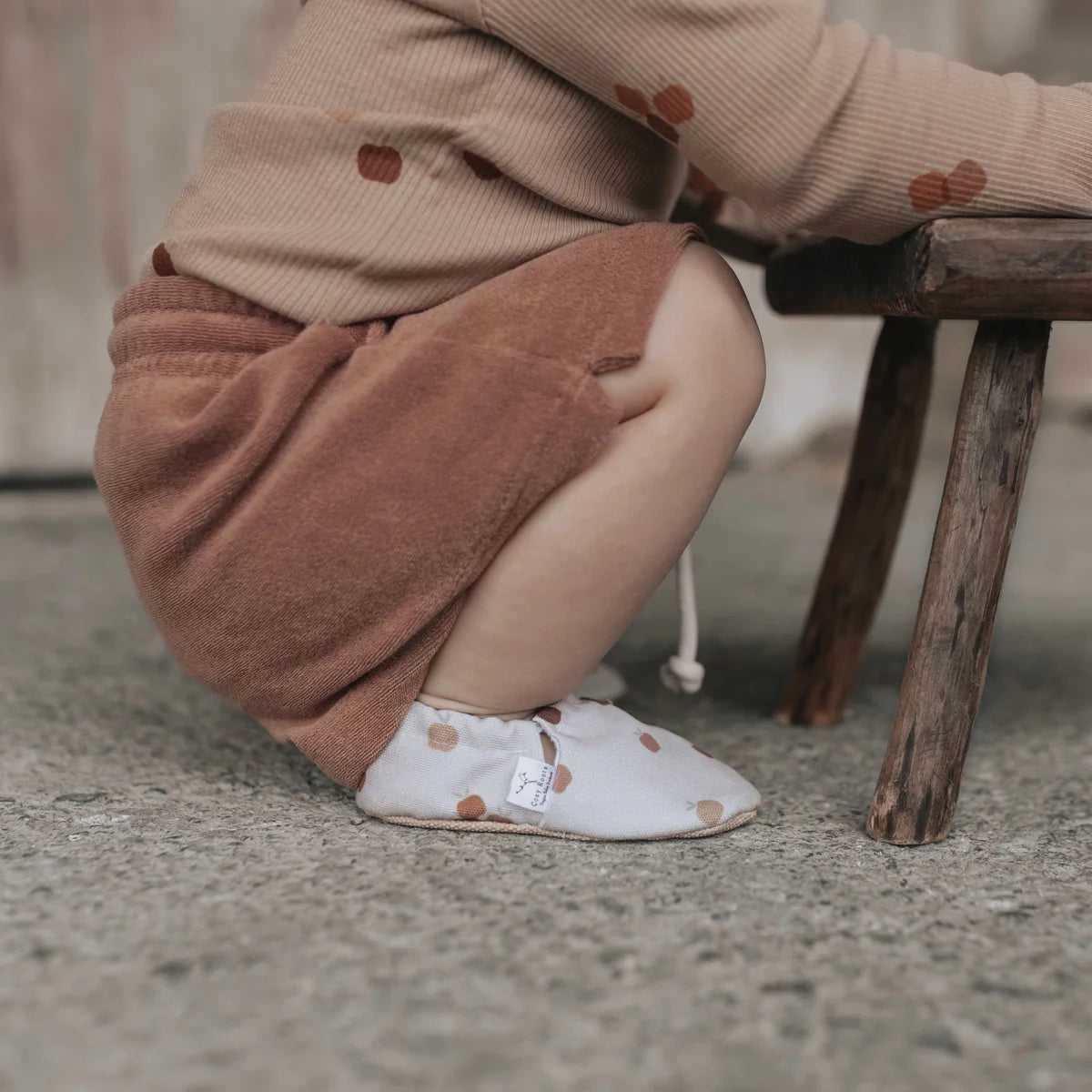 Cosy Roots Krabbelschuhe Pure Apple ungefüttert