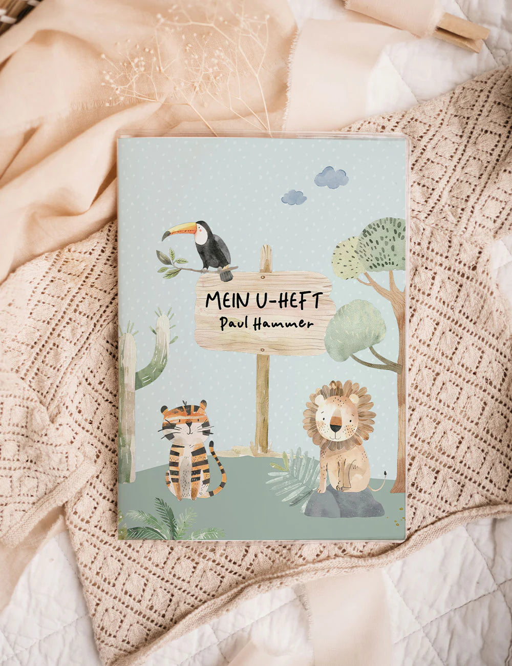 U-Hefthülle Boho Safari
