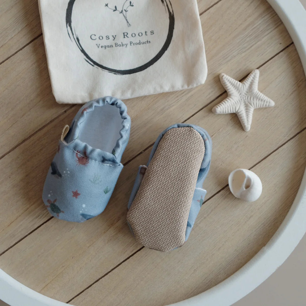 Cosy Roots Krabbelschuhe Sea Buddies ungefüttert Grösse 23