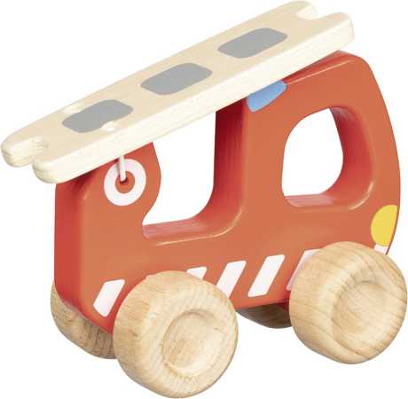 Goki Feuerwehr Leiterwagen aus Holz