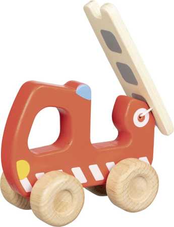 Goki Feuerwehr Leiterwagen aus Holz