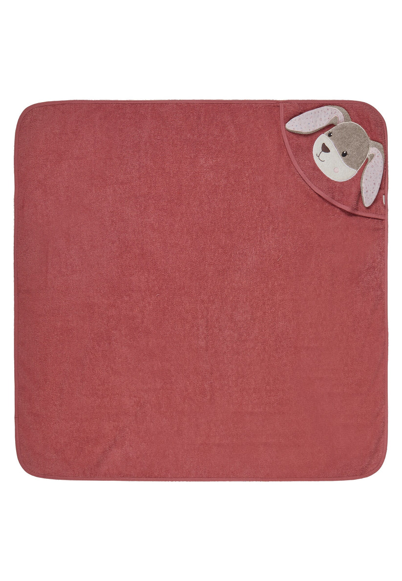 Sterntaler Kapuzenbadetuch 100x100 Hanni perlrosa