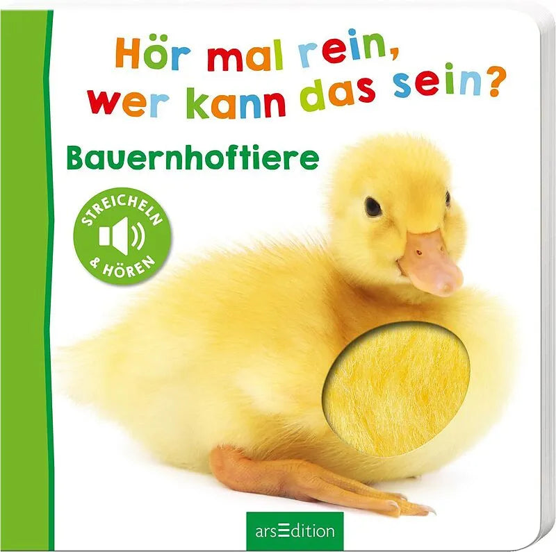 Hör mal rein, wer kann das sein? - Bauernhoftiere ab 6 Monate