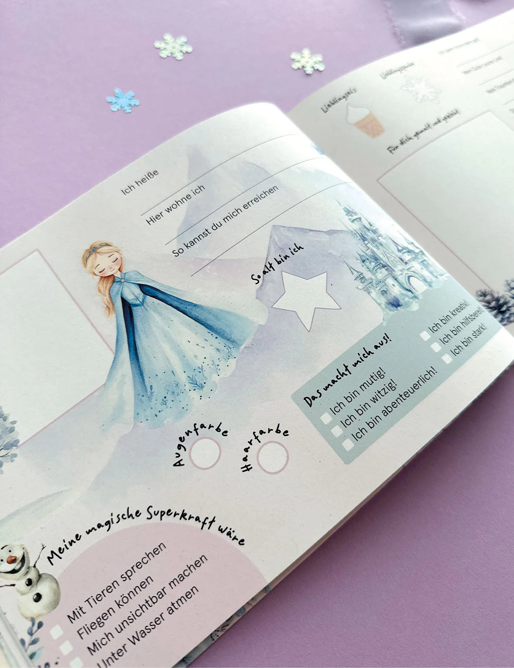 Freundebuch Prinzessin