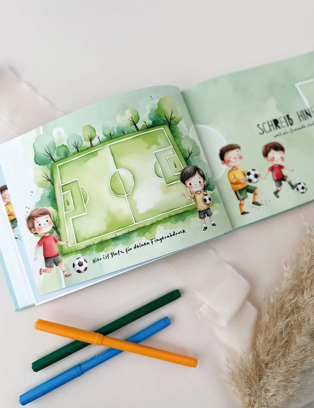 Freundebuch Fussball