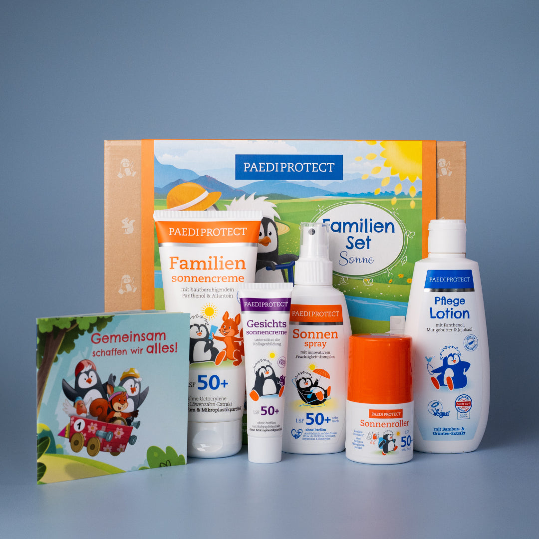 PAEDIPROTECT Familien Set Sonne