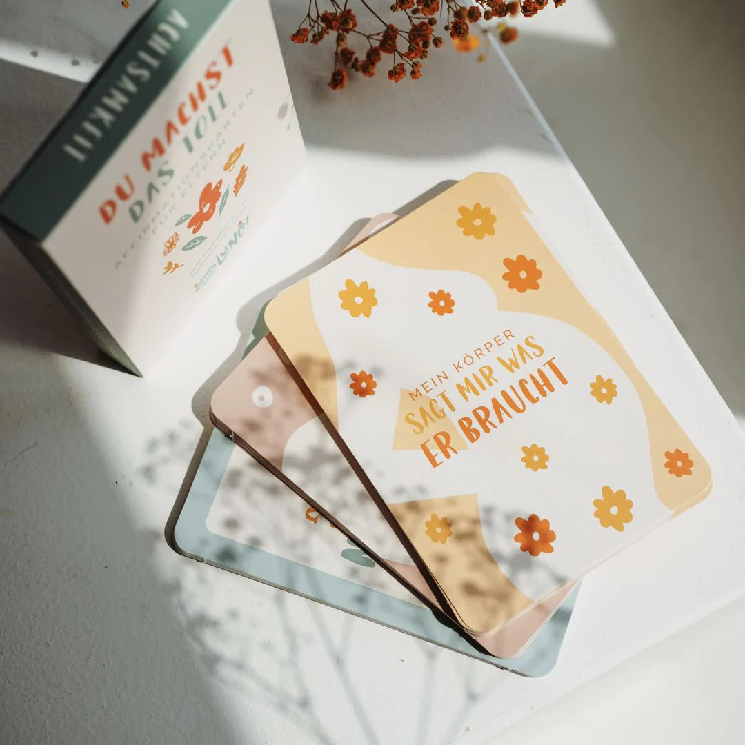 LittleLuno Du machst das toll - Affirmationskarten für Eltern
