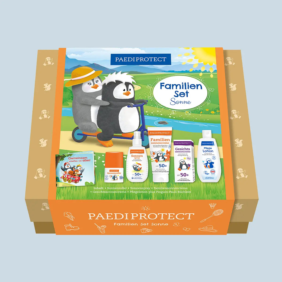 PAEDIPROTECT Familien Set Sonne