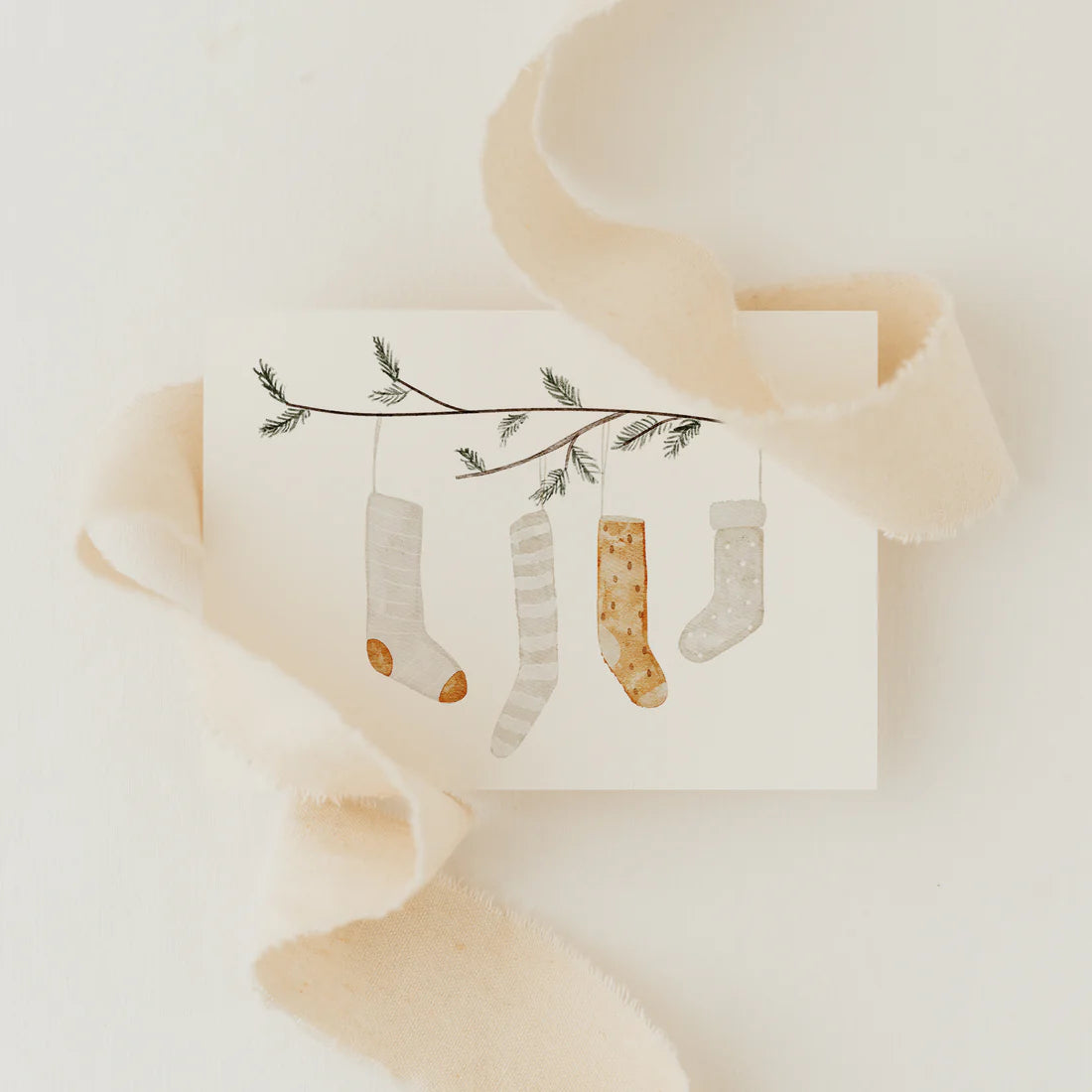 Hej Hanni Minikarte Weihnachten Socken