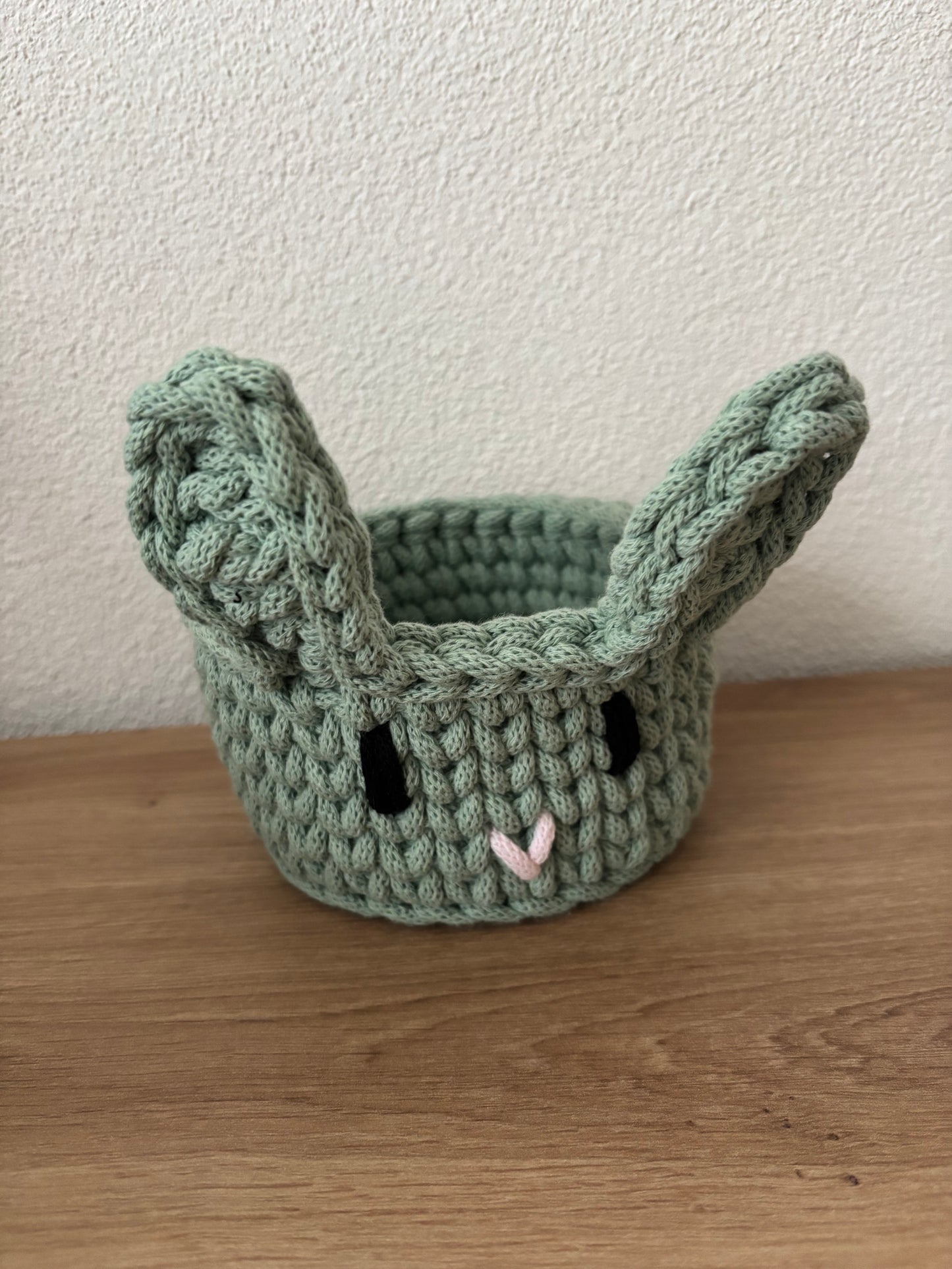 Häschenkorb klein mint