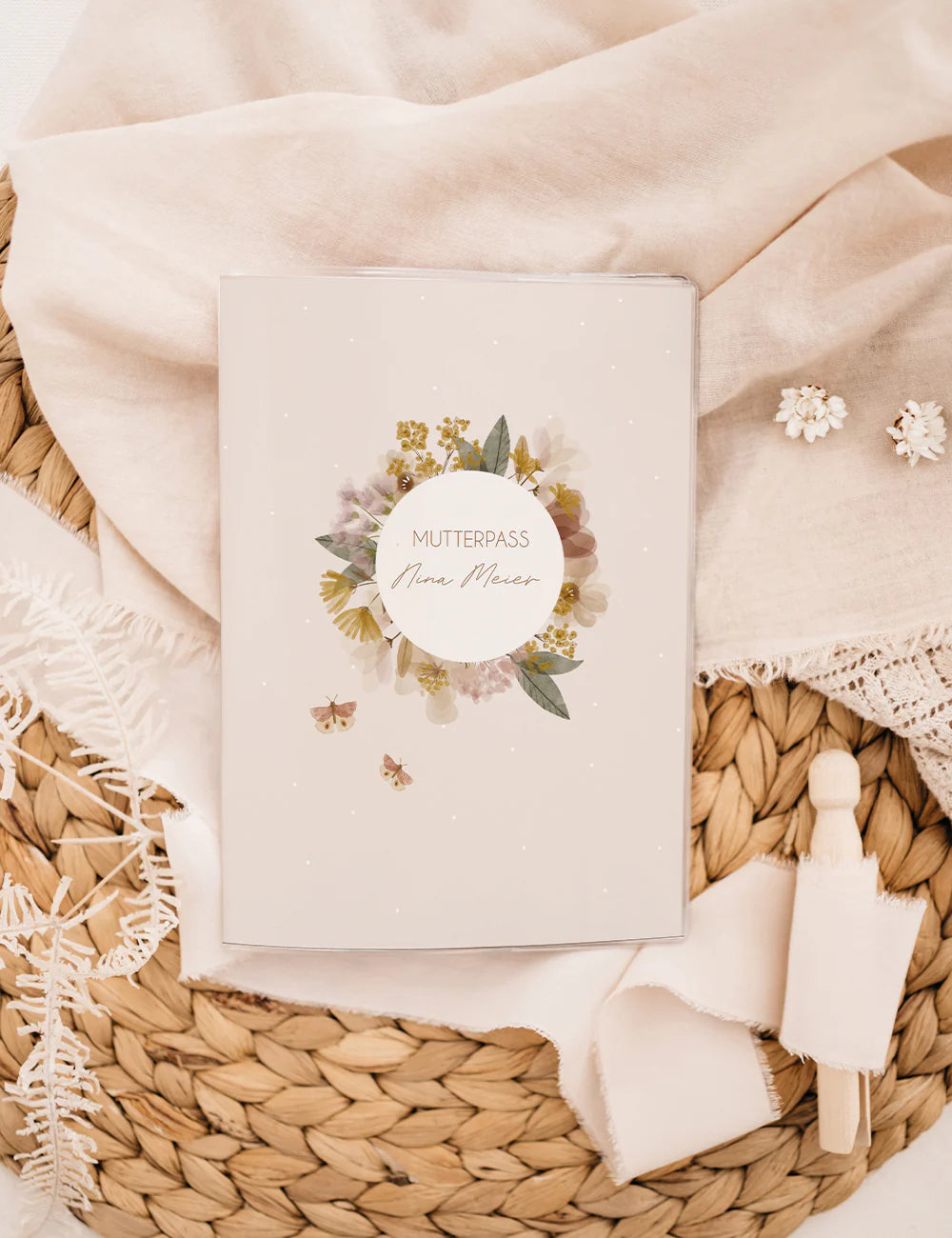 Mutterpasshülle Floral Romance
