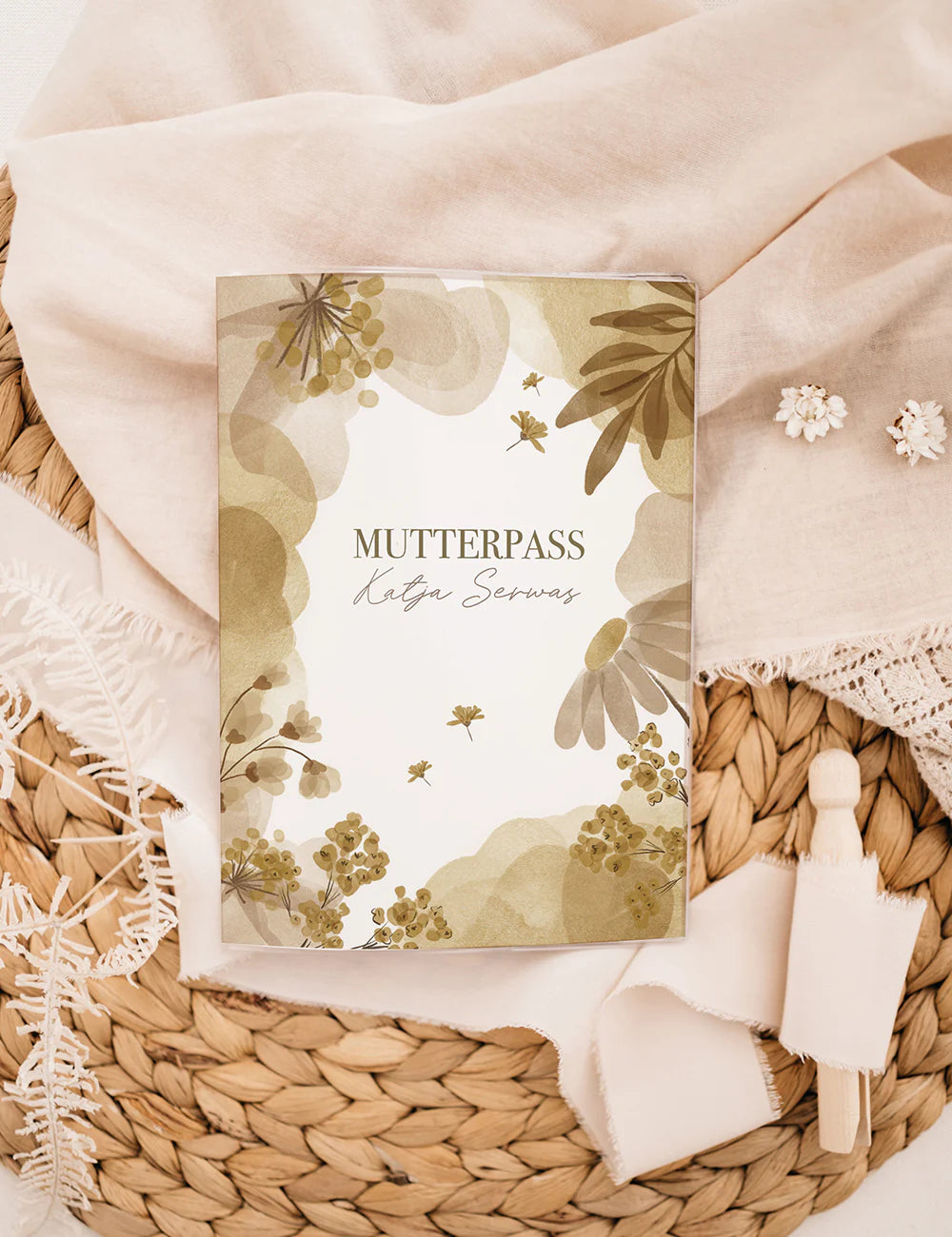 Mutterpasshülle Floral