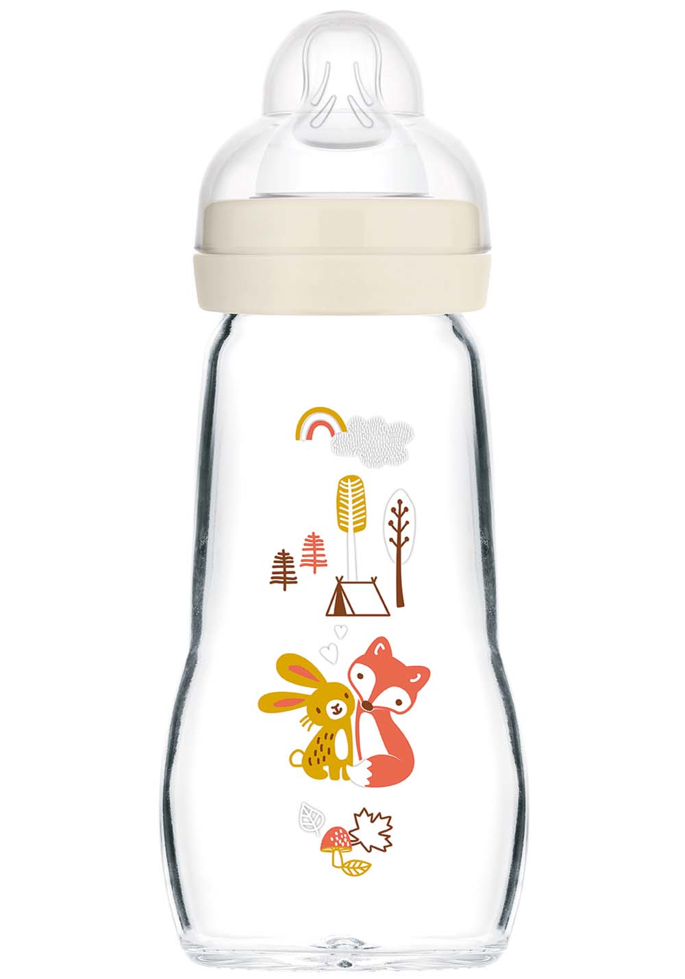 MAM Feel Good Glasflasche 260ml, 2+m