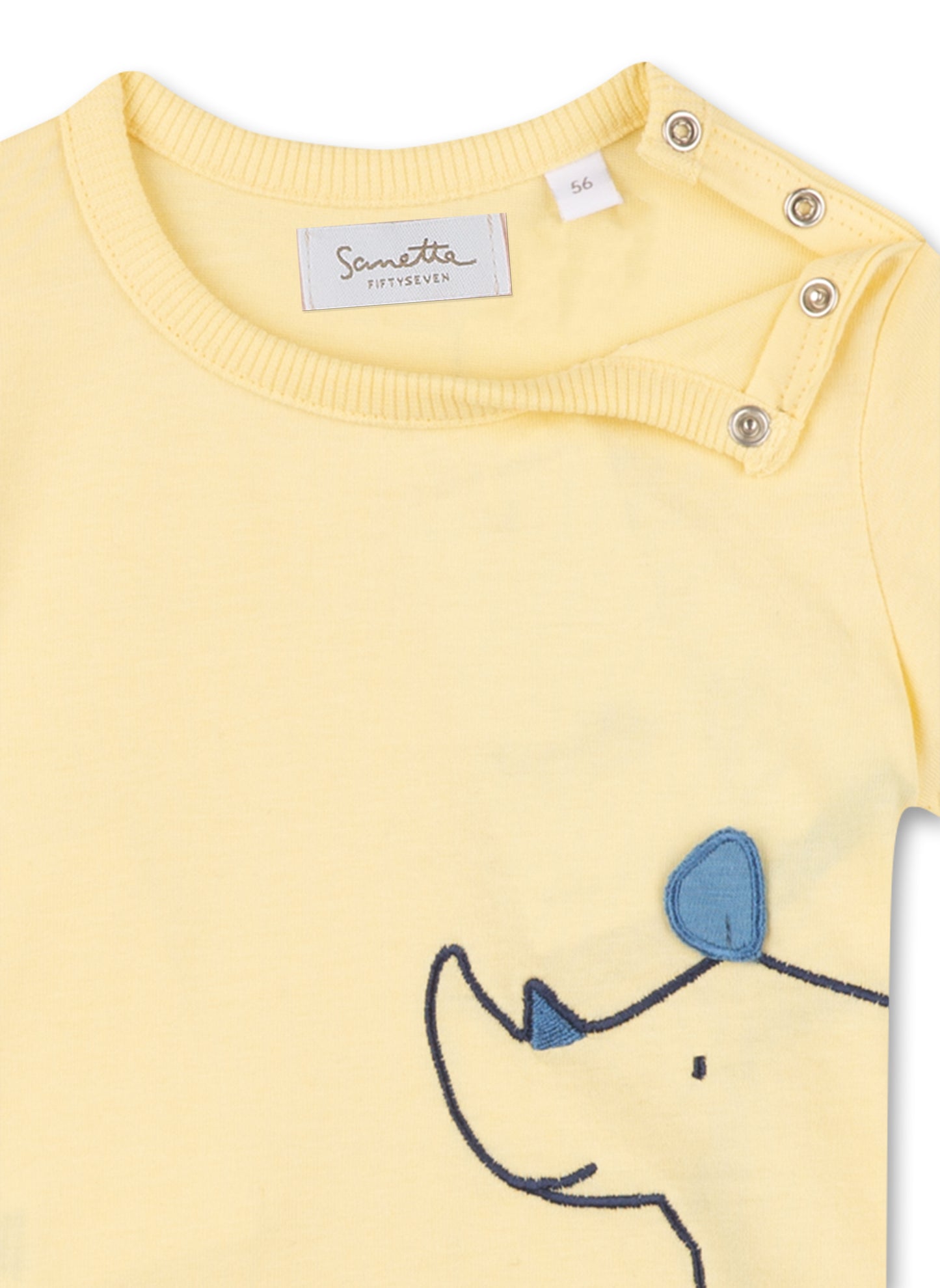 Sanetta T-Shirt Nashorn gelb