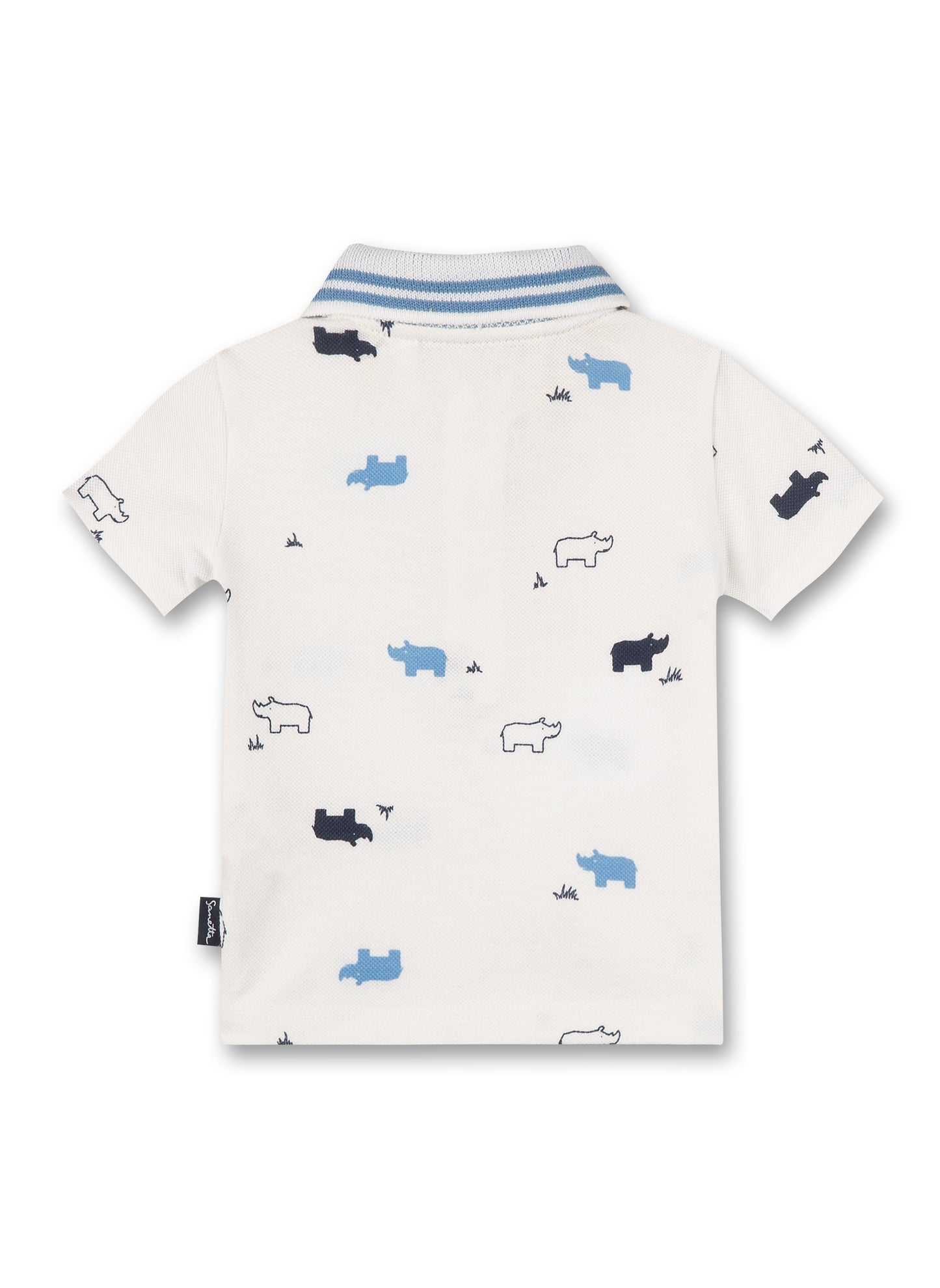 Sanetta Poloshirt Nashorn weiss
