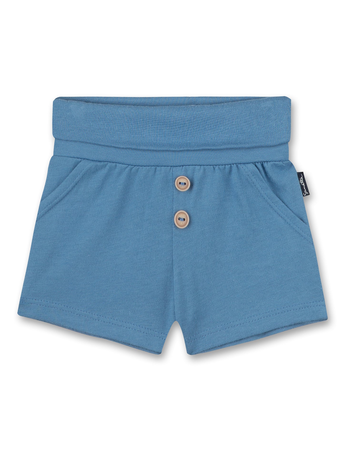 Sanetta Shorts Knöpfe blau
