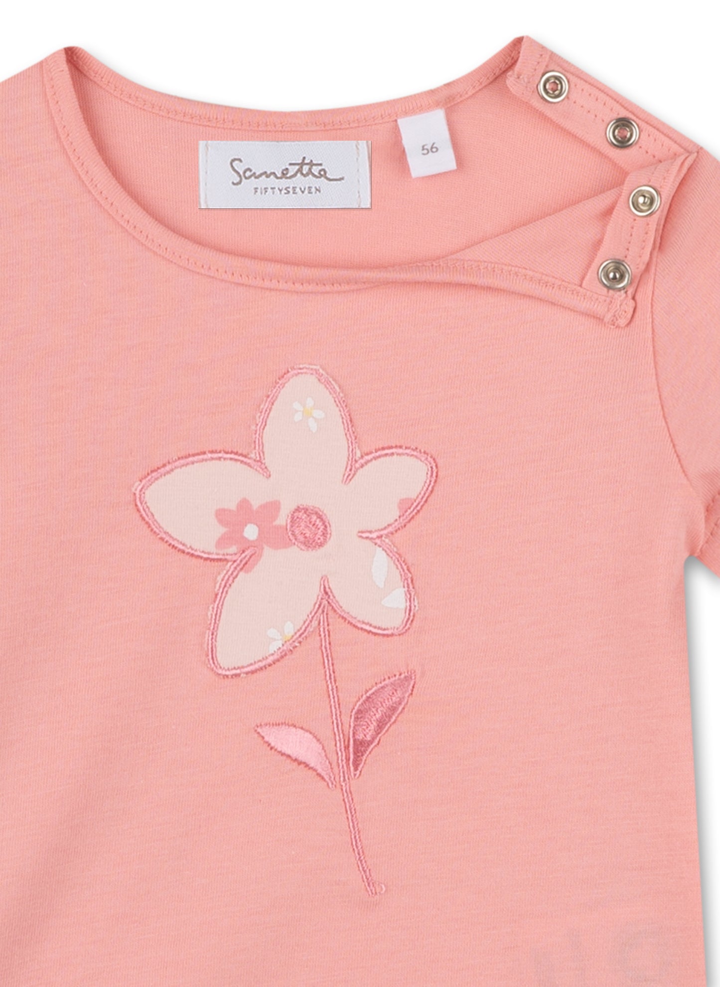 Sanetta T-Shirt Blume rosa