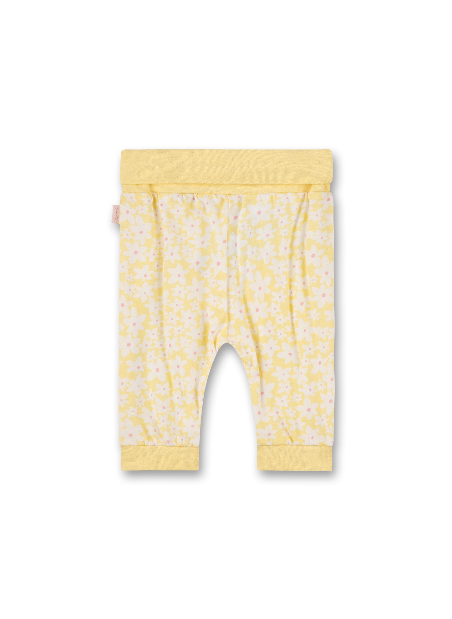 Sanetta Hose Blumen gelb