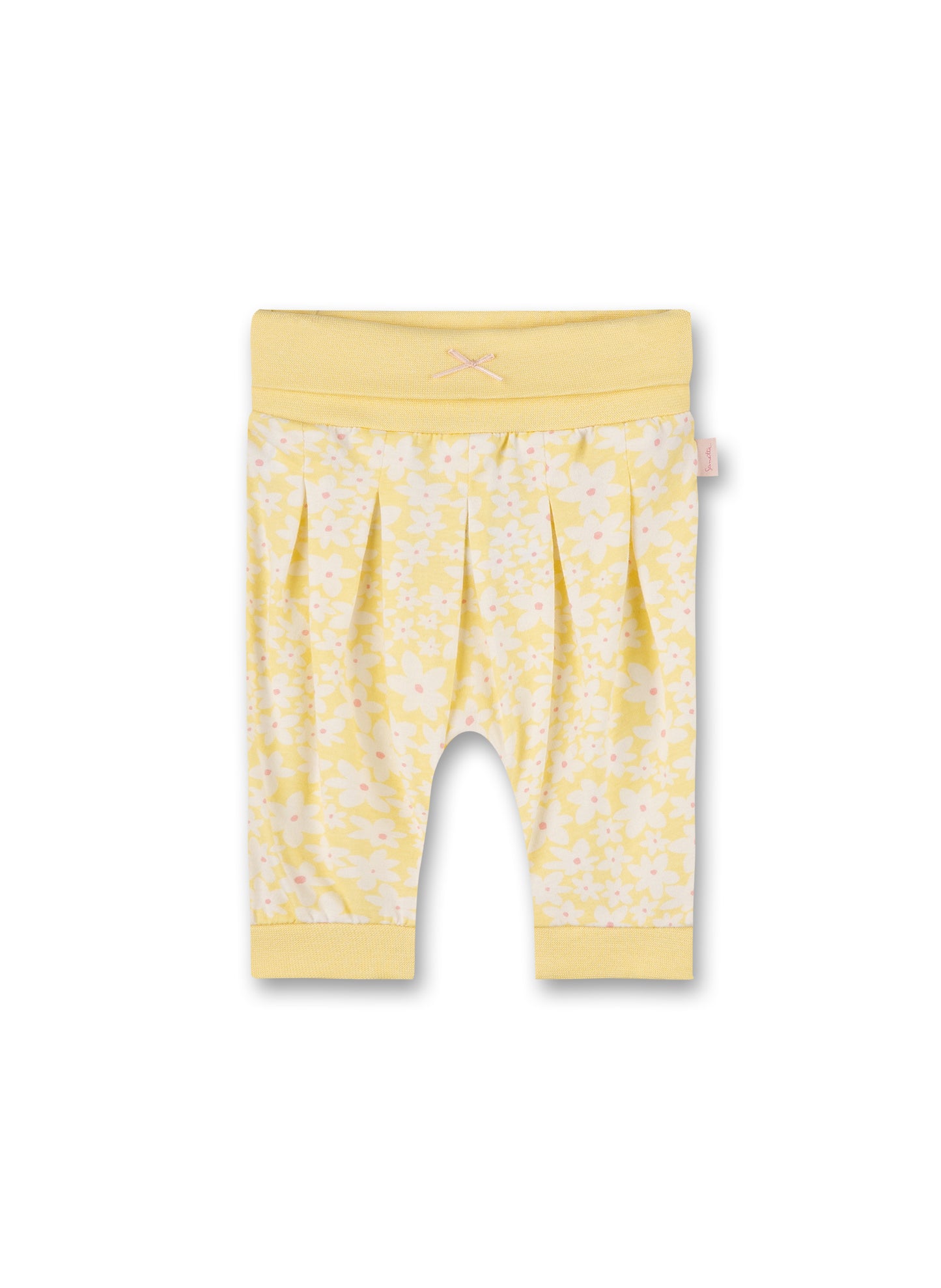 Sanetta Hose Blumen gelb