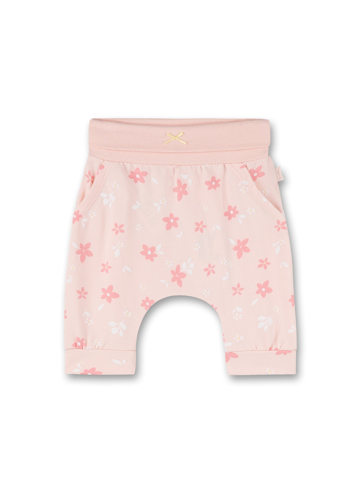 Sanetta Sweathose Blumen rosa