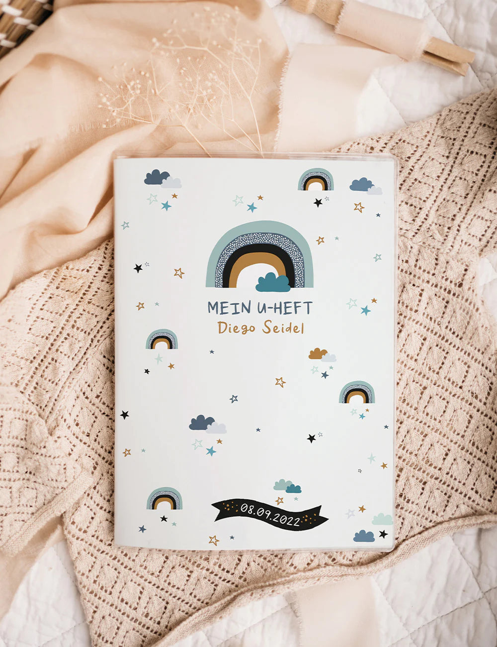 U-Hefthülle Rainbow mint