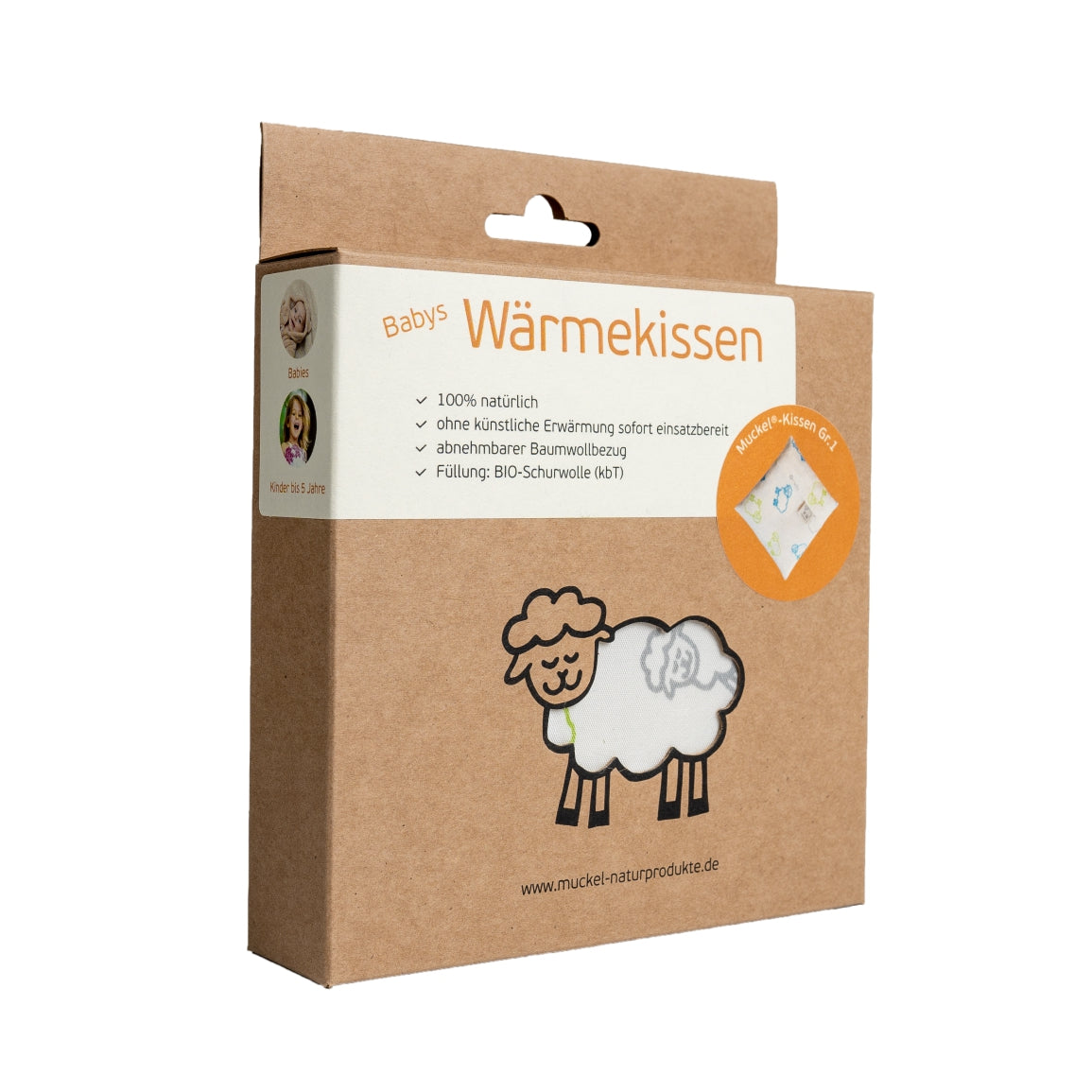 Muckel Wärmekissen 14x15cm