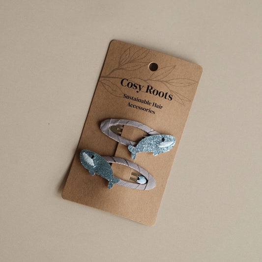 Cosy Roots Hair Clips - Sea Buddies - 2 Stück