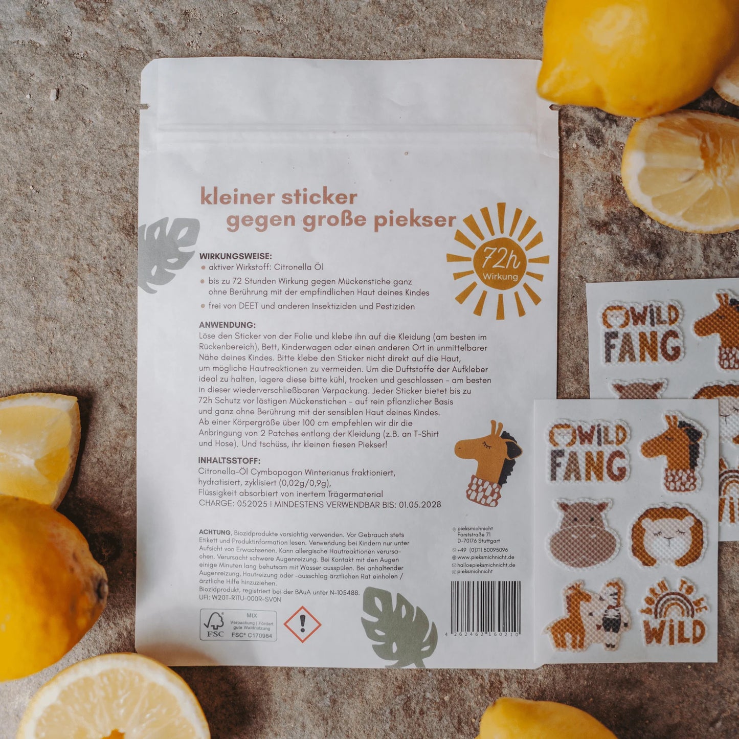 Pieksmichnicht Mückensticker Kikadu Special Edition