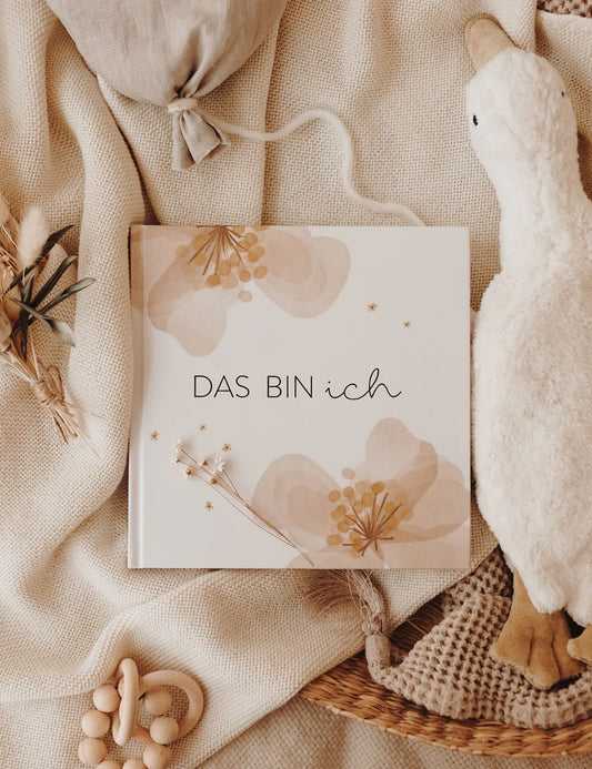 Babyalbum-Mein erstes Jahr - Floral - Das bin ich