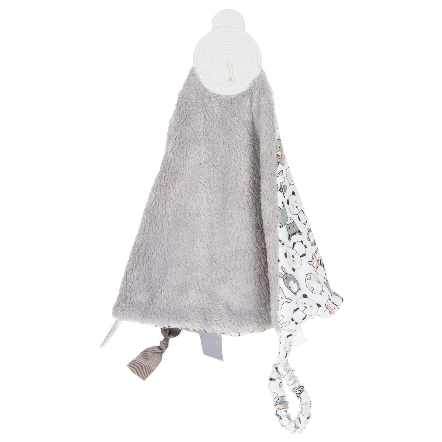 CHEEKY CHOMPERS Kuscheltuch mit Beissring Comfortchew Panda Pals