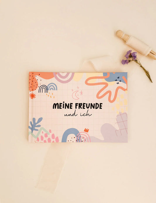 Freundebuch Pastellbunt
