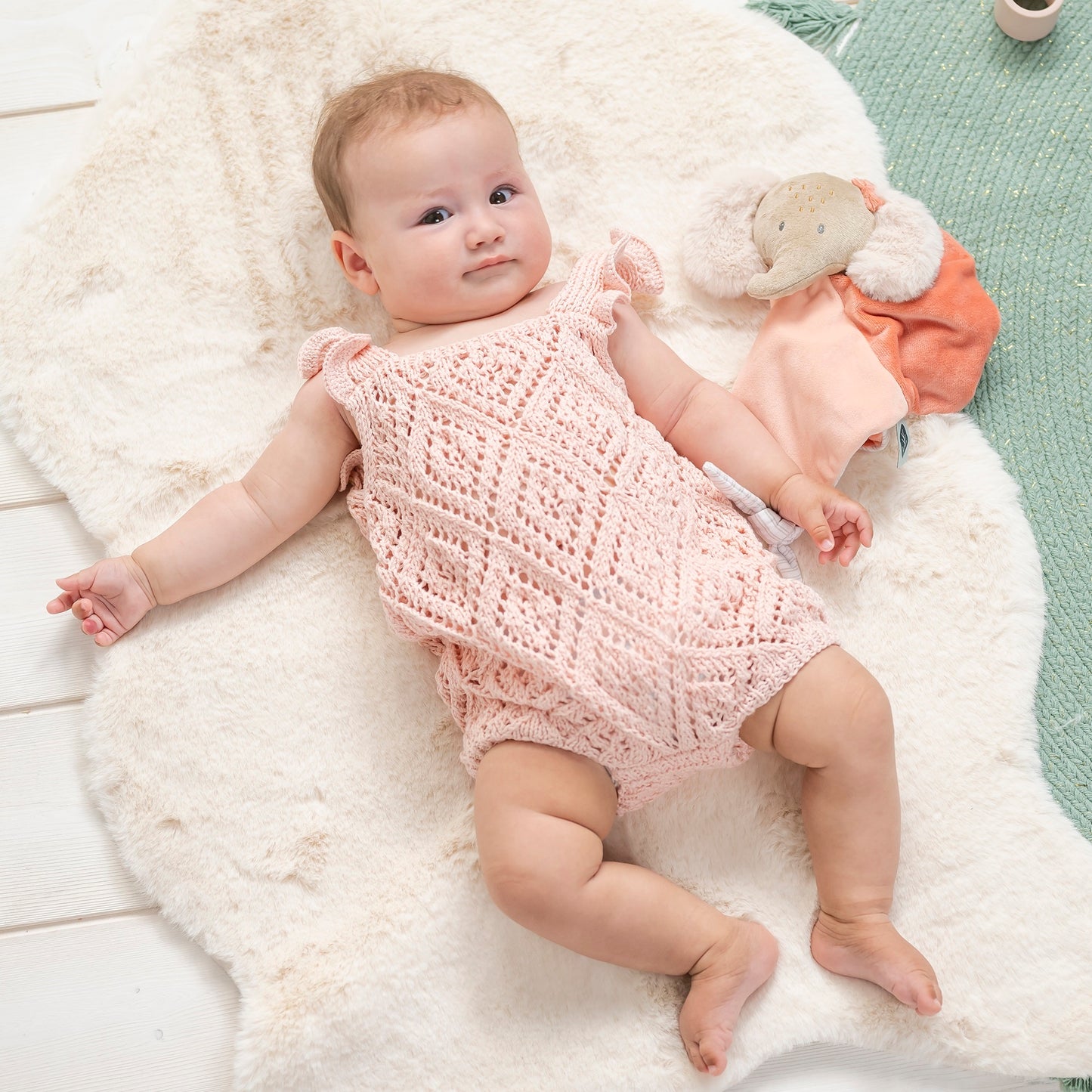 NATTOU Kuscheltuch Oli der Elefant