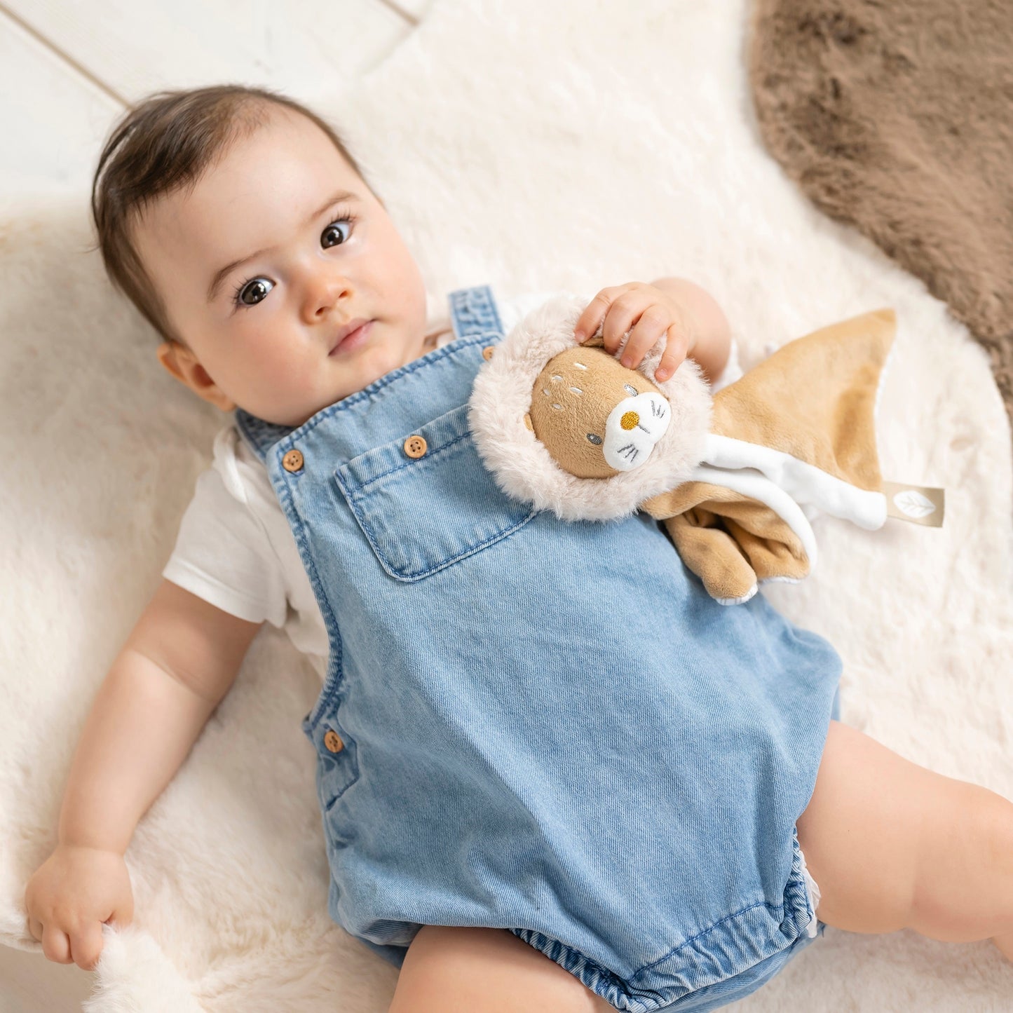 NATTOU Kuscheltuch Ernest der Löwe