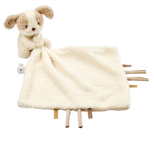 NATTOU Teddy Kuscheltuch mit Kuscheltier Hund