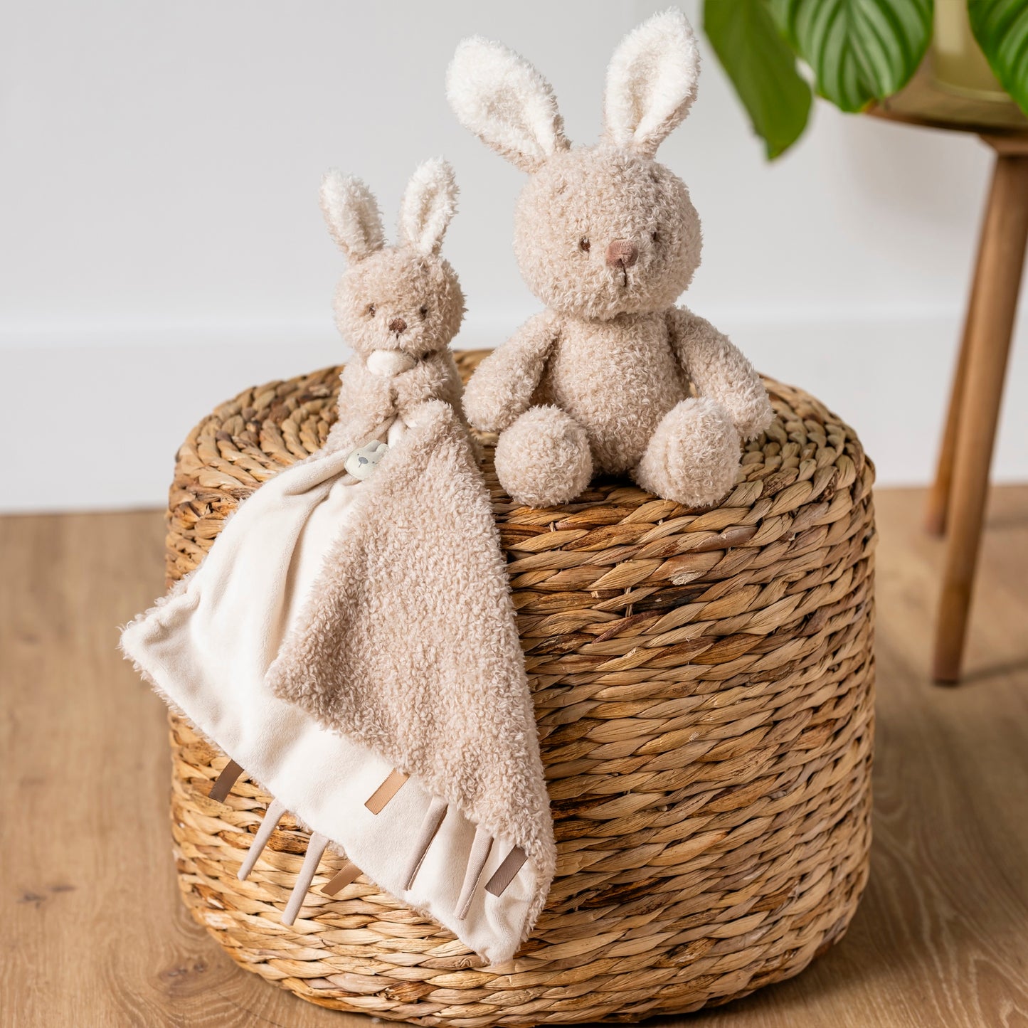 NATTOU Teddy Kuscheltuch mit Kuscheltier Hase