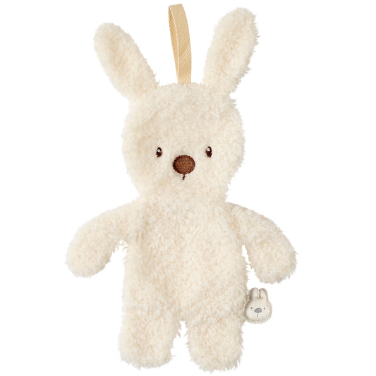 NATTOU Teddy Kuscheltuch mit Schnullerhalter Hase ecru