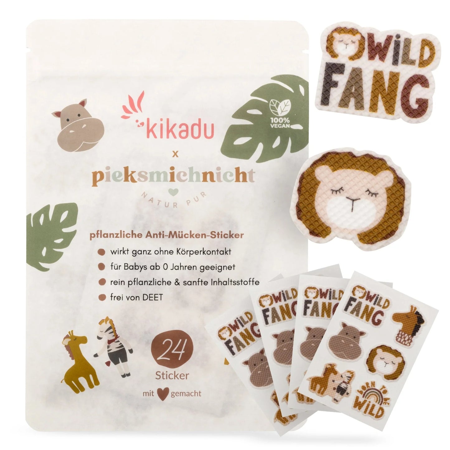 Pieksmichnicht Mückensticker Kikadu Special Edition