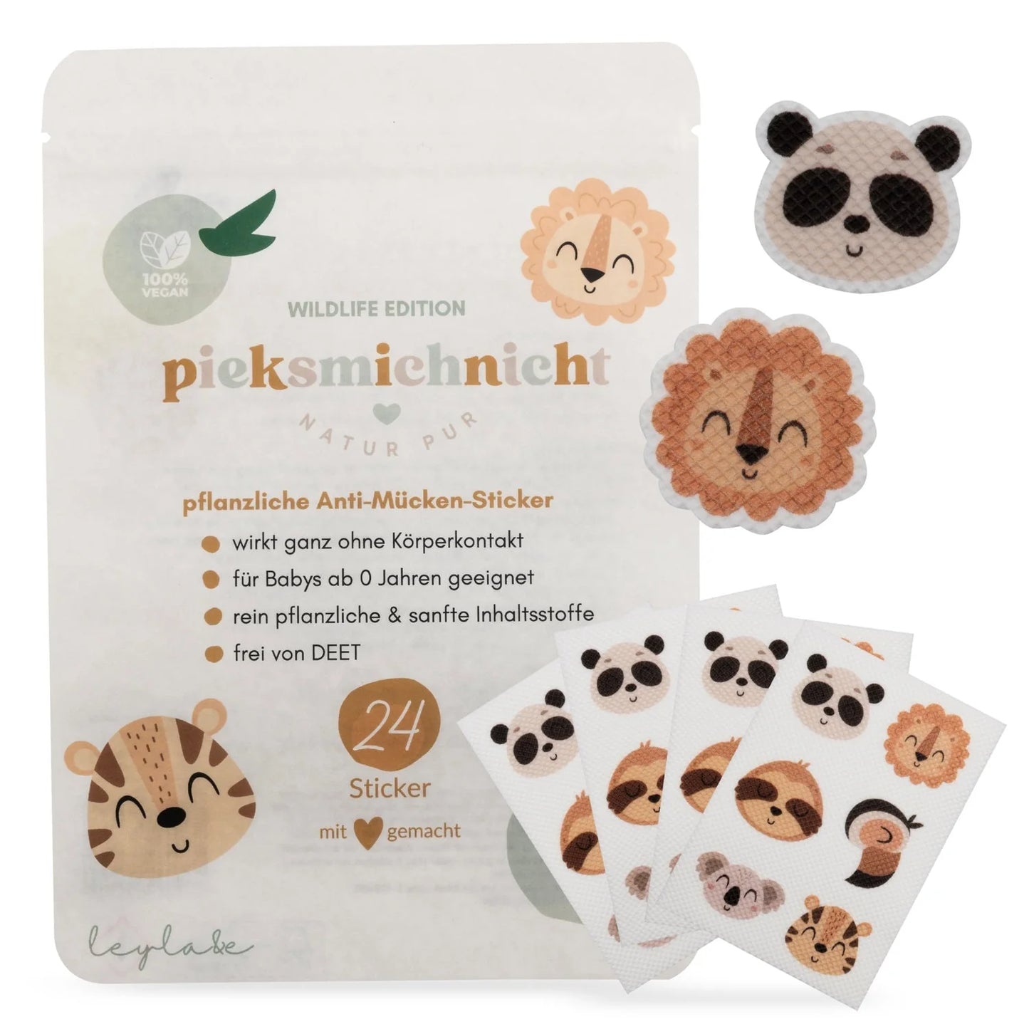 Pieksmichnicht Mückensticker WILDLIFE Edition
