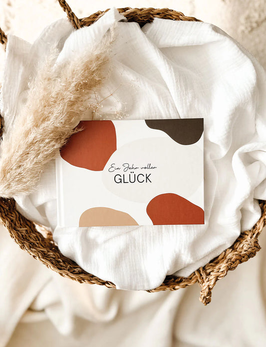 Babyalbum - Ein Jahr voller Glück - Boho Edition