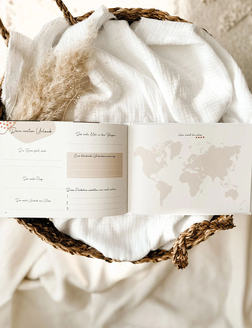 Babyalbum - Ein Jahr voller Glück - Boho Edition