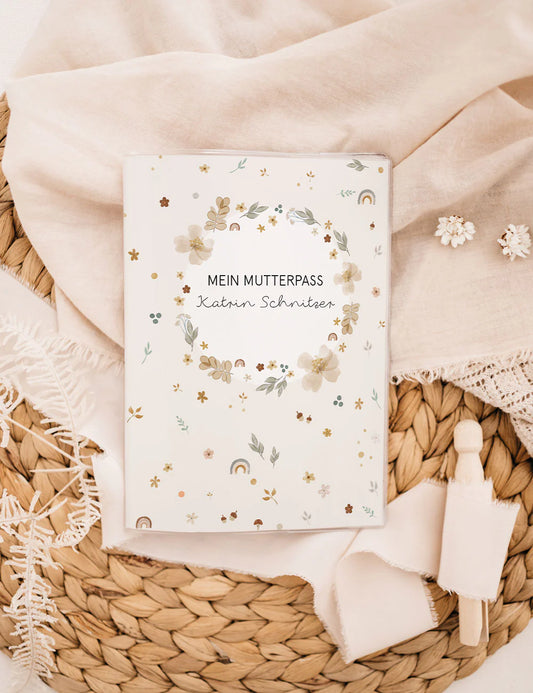 Mutterpasshülle Flowers