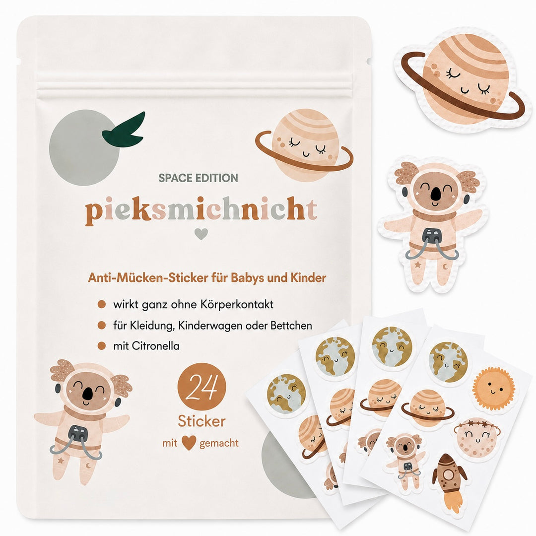 Pieksmichnicht Mückensticker SPACE Edition