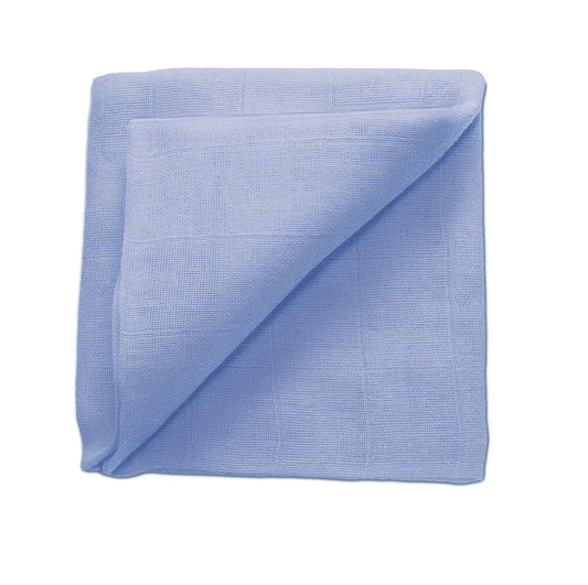 ZEWI Baby-Gazetuch 60x60 cm blue lilac