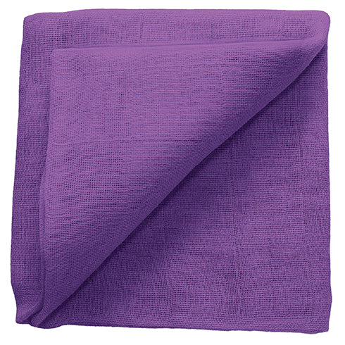ZEWI Baby-Gazetuch 60x60 cm violett