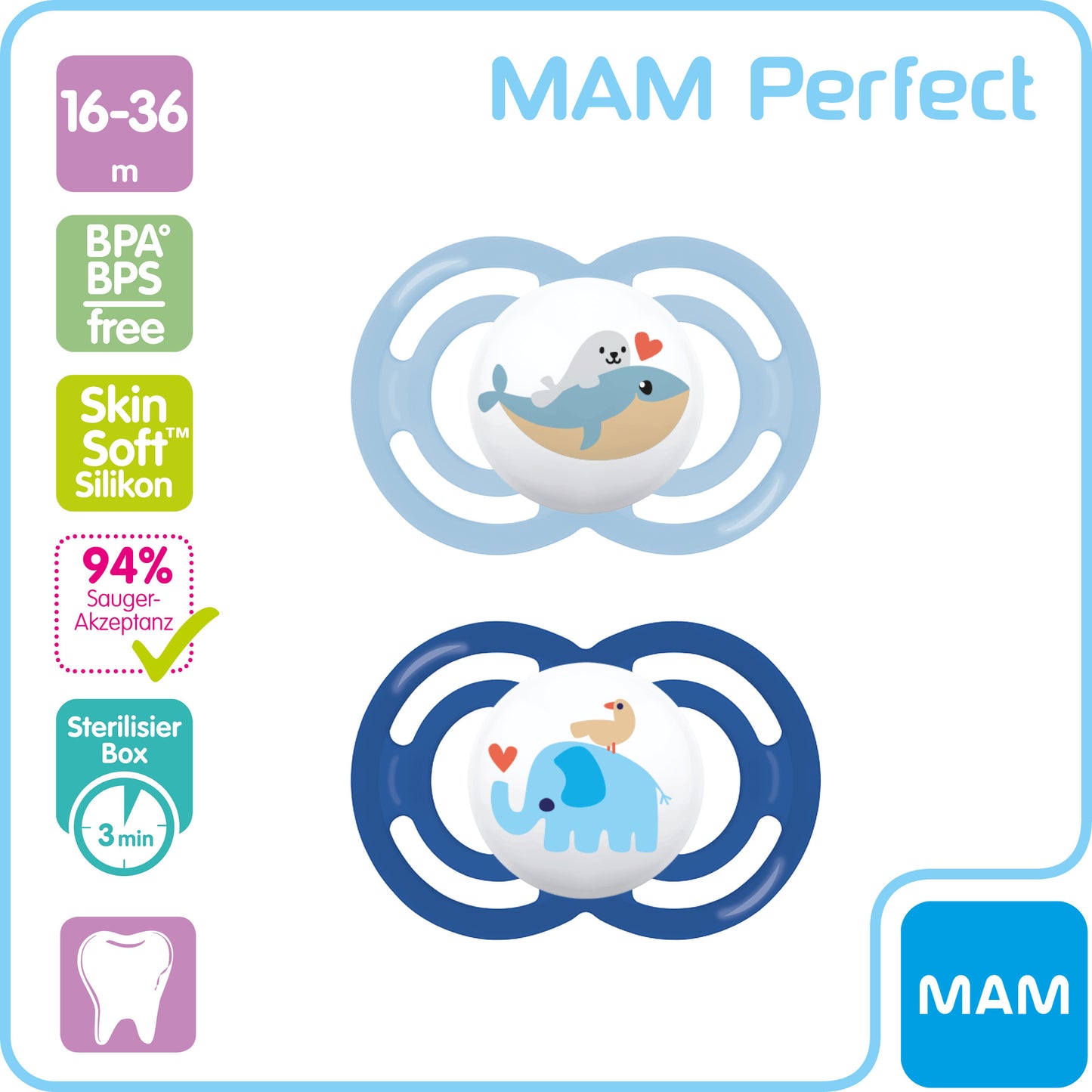 MAM Perfect Silikon 16-36m