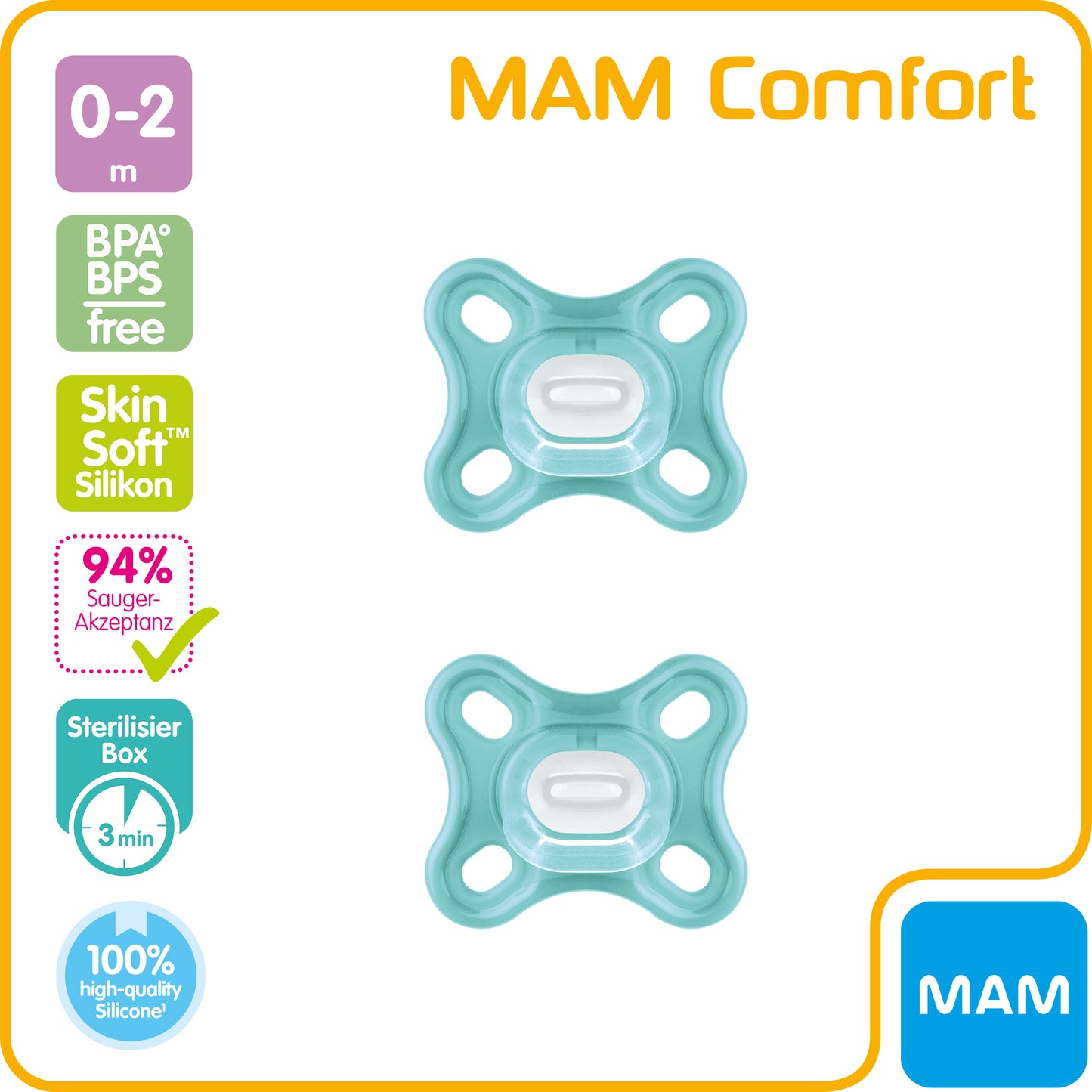MAM Comfort 0+m
