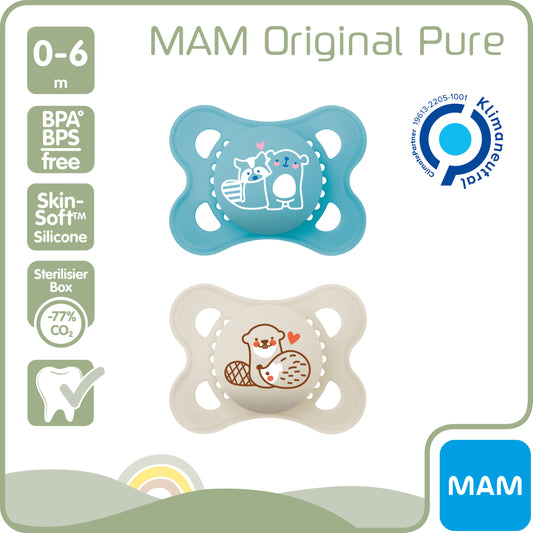 MAM Original Pure 0-6m, Silikon