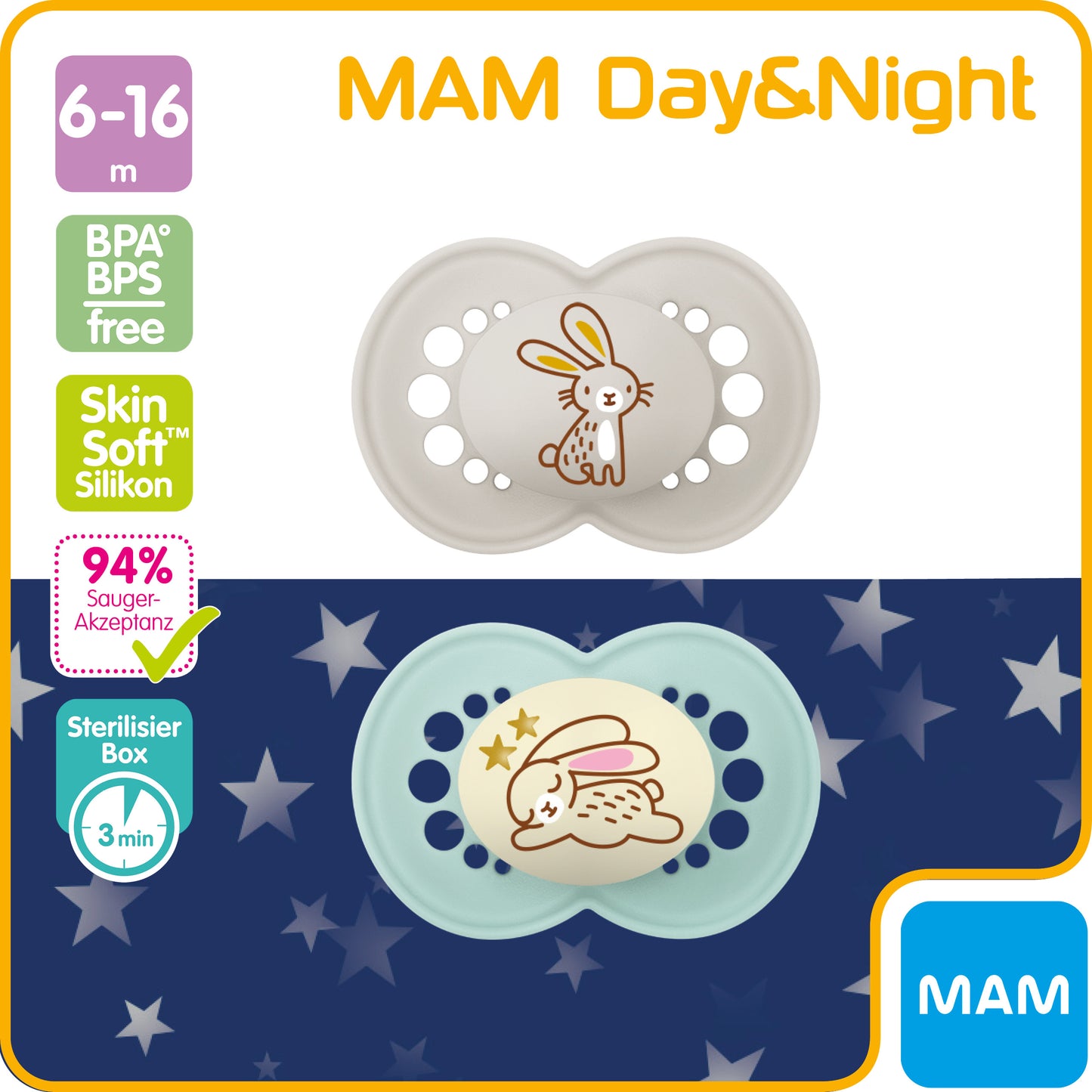 MAM Day & Night 6-16m