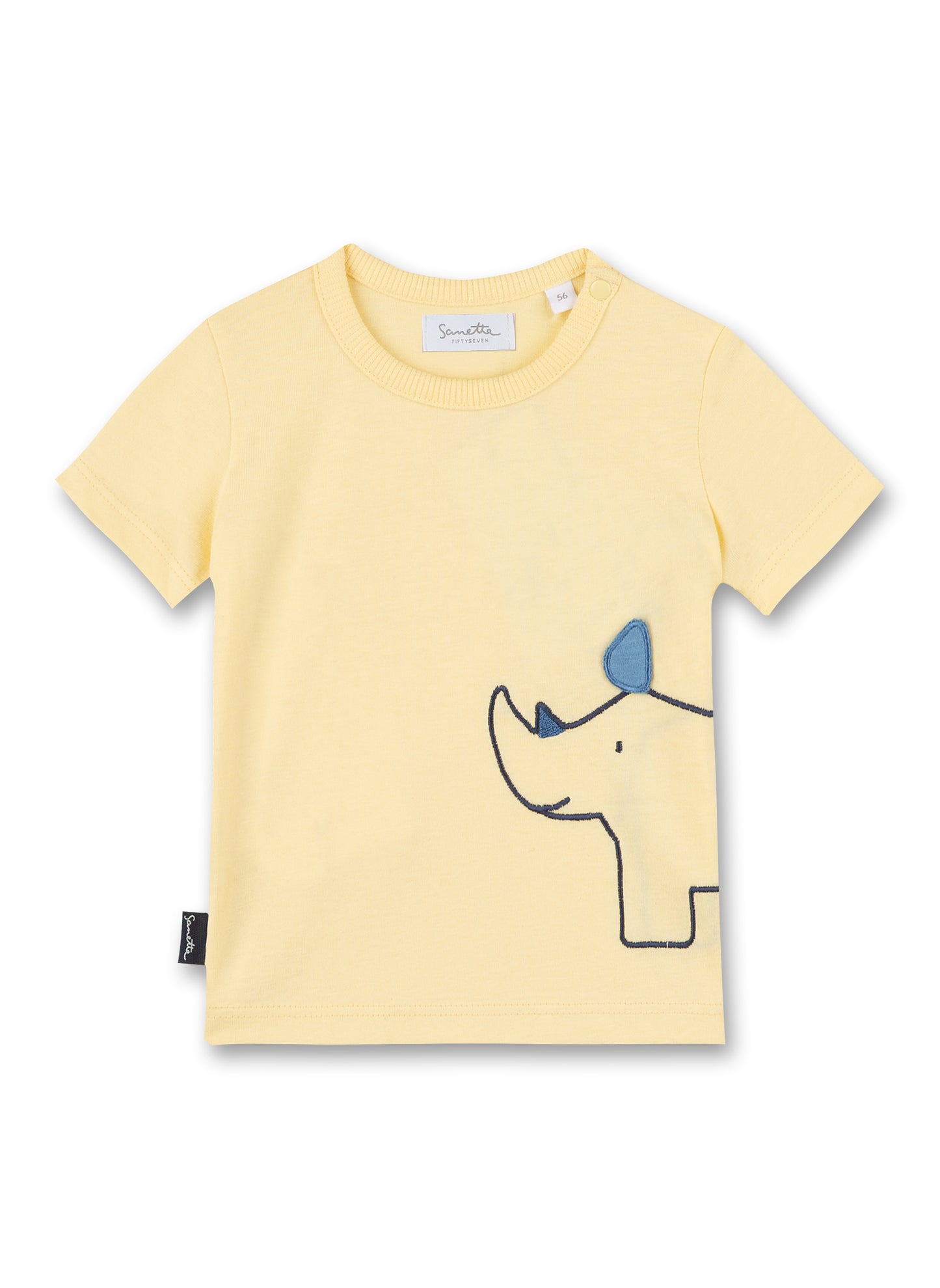 Sanetta T-Shirt Nashorn gelb