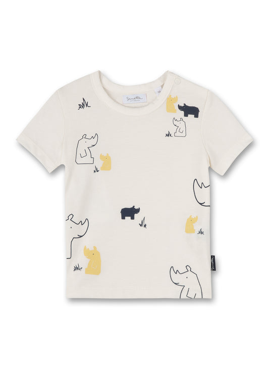 Sanetta T-Shirt Nashorn beige